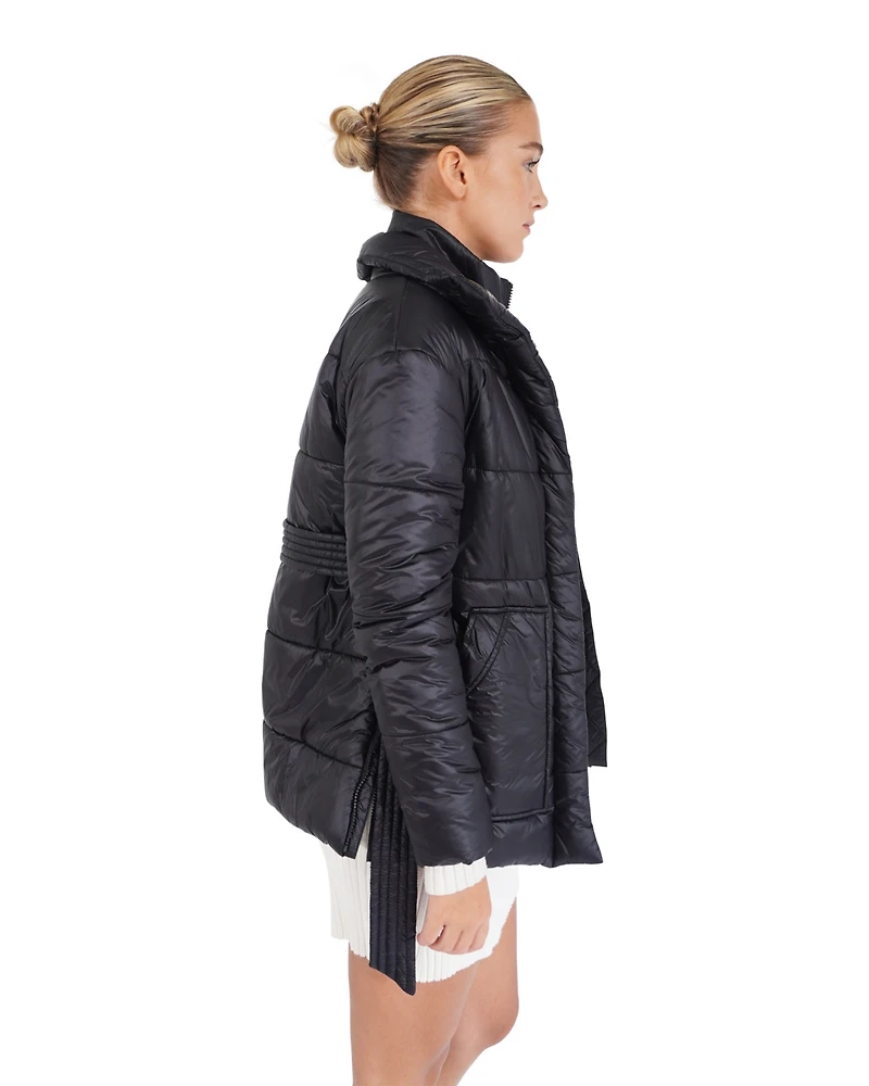 Belle & Bloom Women's Moonrise Belted Puffer Jacket
