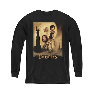 Lord Of The Rings Youth Tt Poster Long Sleeve Sweatshirts