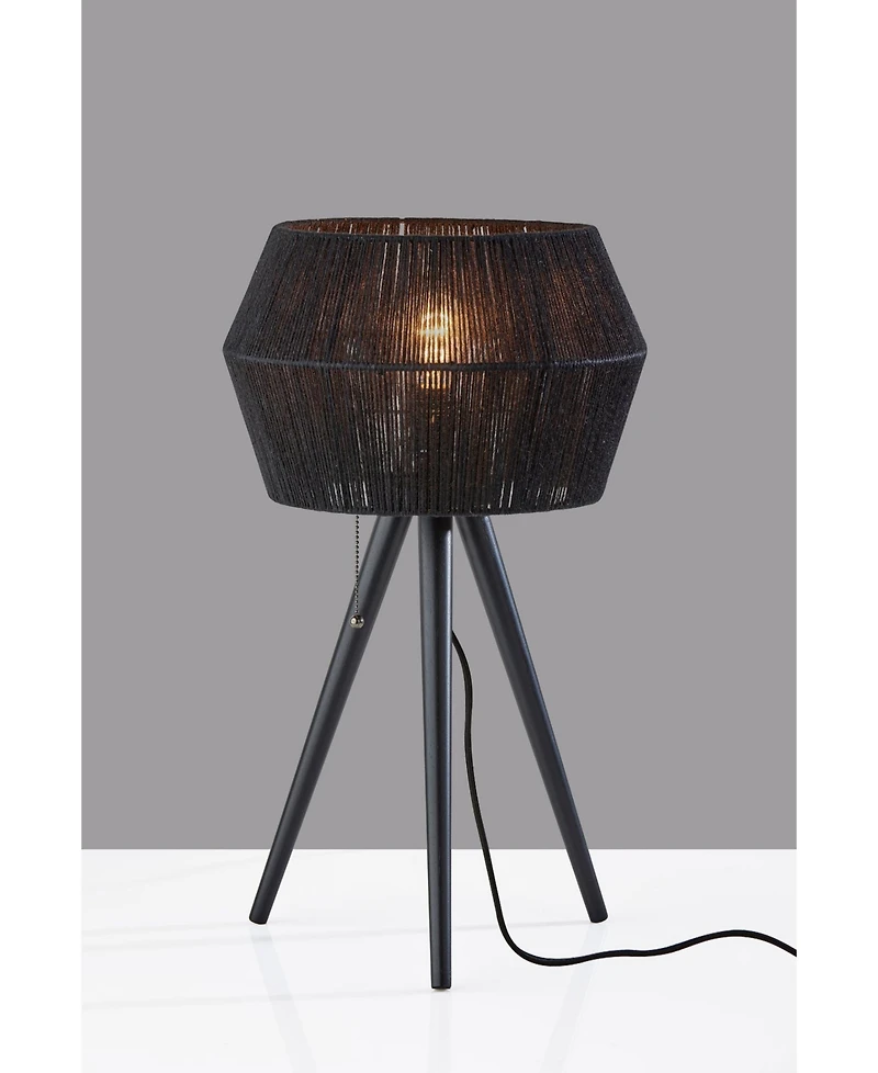 Adesso 24.25" Wood Montana Table Lamp