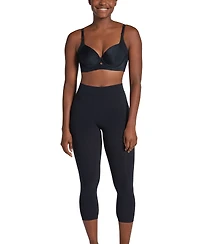 Leonisa Women's Invisible High-Waisted Capri Shaper