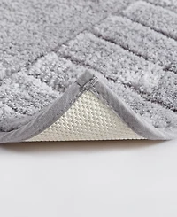 Nautica Logo Knit 2 Piece Bath Rug Set, 20" x 32"