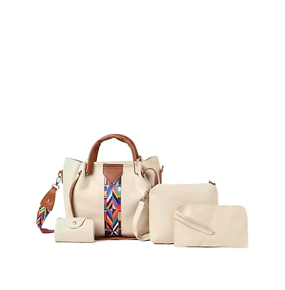 Haute Sauce Women's Geometric Tote Bag