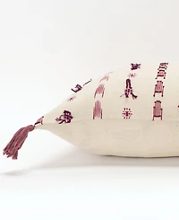 Closeout! Rizzy Home Geometric Polyester Filled Decorative Pillow, 14" x 26"