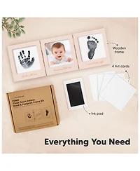 Fond Inkless Baby Handprint and Footprint Kit for Newborn Boys & Girls, Dog Paw Print Kit, Gift