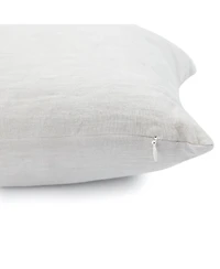 French Linen Decorative Throw Pillow - 22" x 15"