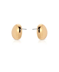 Ettika Polished Pebble Stud Earrings