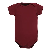 Hudson Baby Boys 7-Pack Cotton Onesies