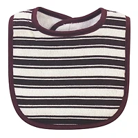 Hudson Baby Infant Boy Cotton Terry Bib and Burp Cloth Set 5pk