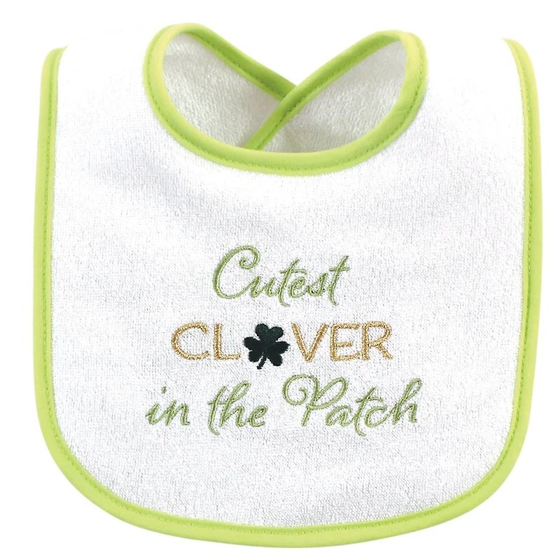 Hudson Baby Girls 12Pk Fiber Filled Holiday Bibs