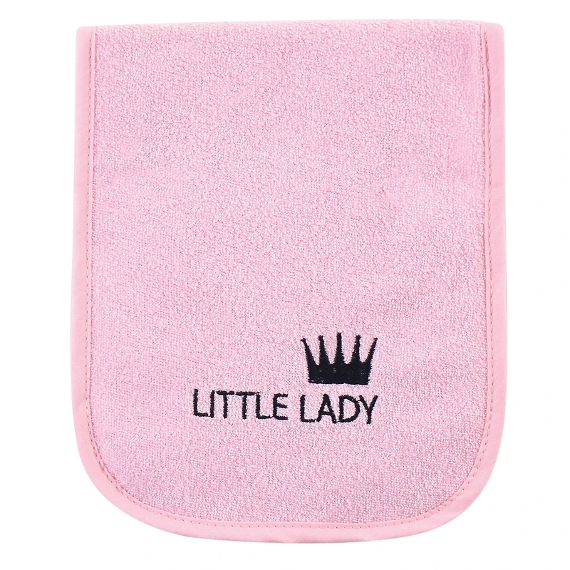 Hudson Baby Infant Cotton Terry Bib and Burp Cloth
