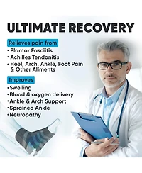 Powerlix - Orthopedic Feet Brace Women & Men: for Arthritis, Tendinitis