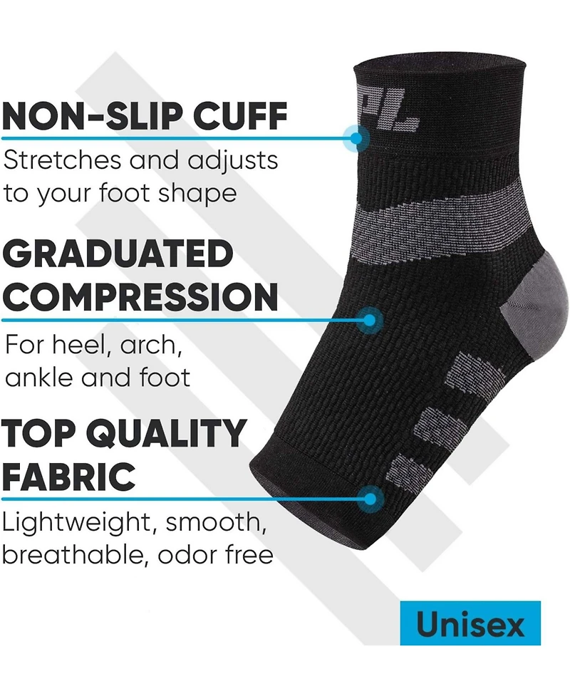 Powerlix - Orthopedic Feet Brace Women & Men: for Arthritis, Tendinitis