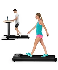 Sugift 2.25 Hp Walking Pad Treadmills with Led Display and Remote Control