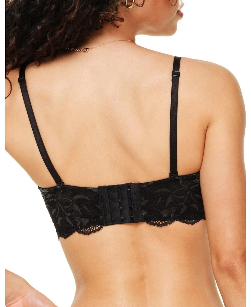 Adore Me Women's Lyza Push Up Balconette Bra