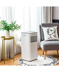 10000 Btu Portable Evaporative Air Cooler Dehumidifier with 24H Timer