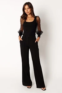 Petal and Pup Wesson Sheer Sleeve Top