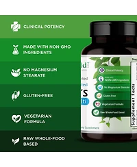 Emerald Labs Men's 1 Daily Multi - Complete with Coenzymated B's, Methylated Folic Acid, Albion Chelated Minerals, Extra Lycopene and Zinc