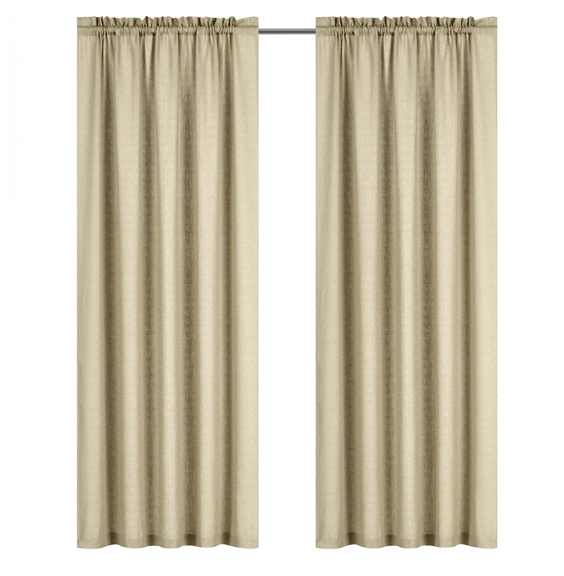 Kate Aurora Living Textured Crepe Sheer Single Window Curtain Treatments And Valances
