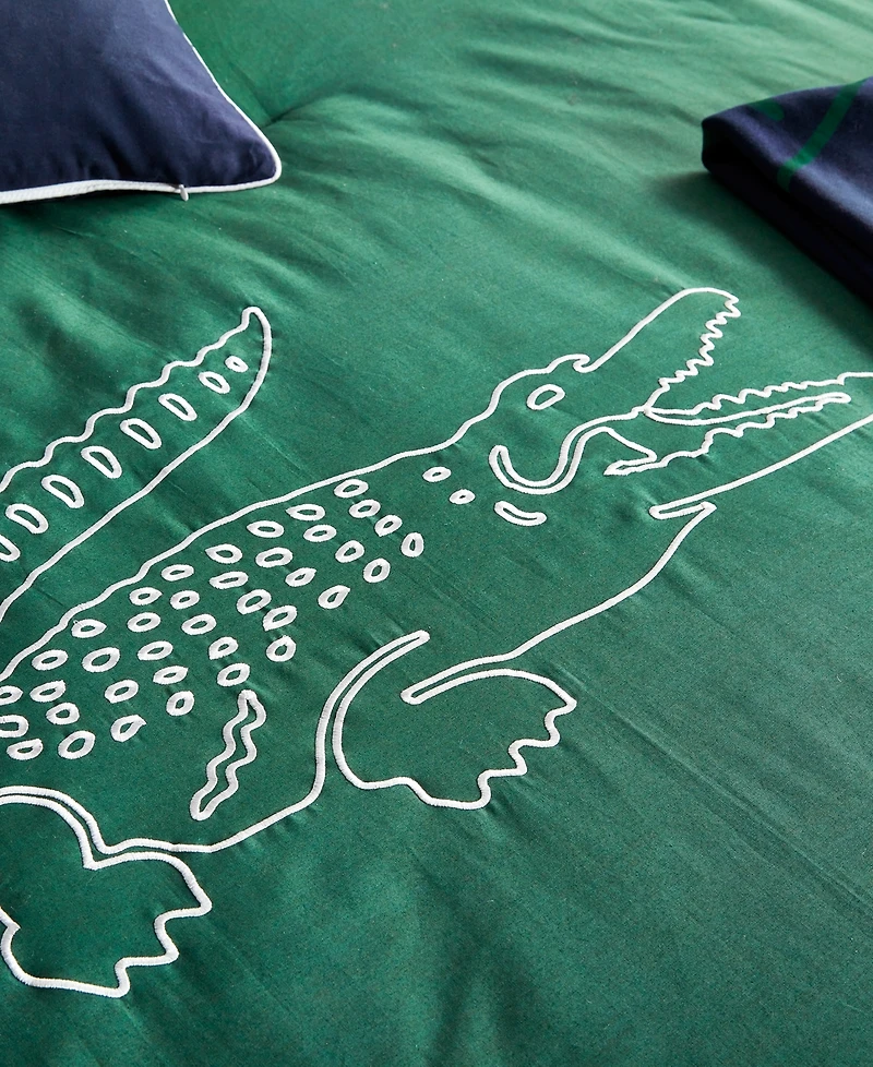 Lacoste Home Big Croc 2-Pc. Comforter Set, Twin