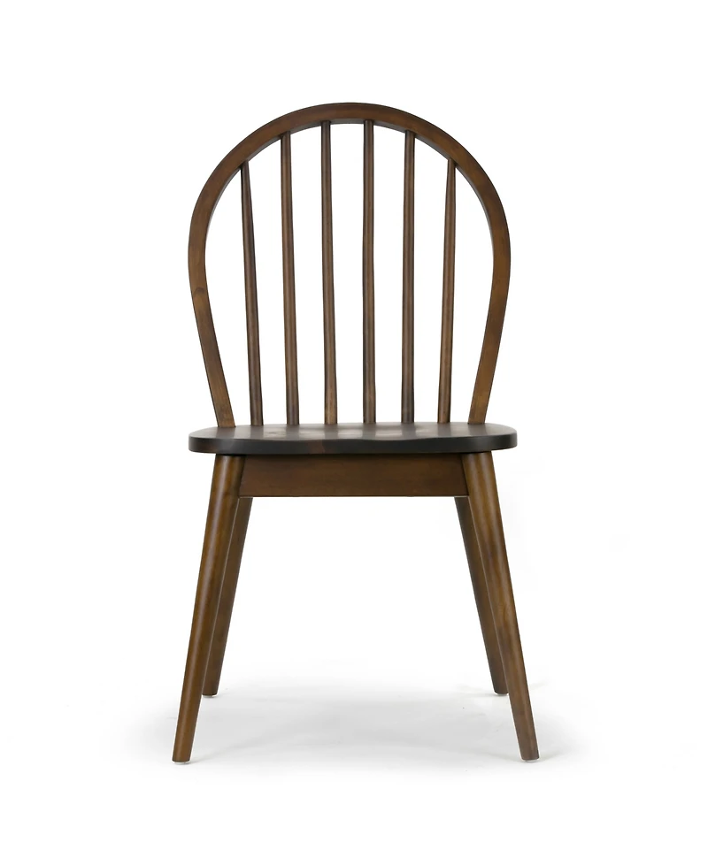 Glamour Home 36.22" Astra Rubberwood Dining Chair