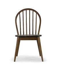 Glamour Home 36.22" Astra Rubberwood Dining Chair