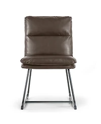 Glamour Home 33" Aulani Iron, Polyester Dining Chair