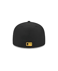 New Era Men's Black Los Angeles Dodgers 2024 Armed Forces Day On-Field 59FIFTY Fitted Hat