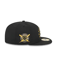 New Era Men's Black Chicago White Sox 2024 Armed Forces Day On-Field 59FIFTY Fitted Hat