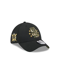 New Era Men's Black San Diego Padres 2024 Armed Forces Day 39THIRTY Flex Hat