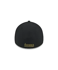 New Era Men's Black Los Angeles Angels 2024 Armed Forces Day 39THIRTY Flex Hat