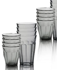 Duralex Picardie Grey Tumbler - 12 1/8 Oz. - Set Of 6