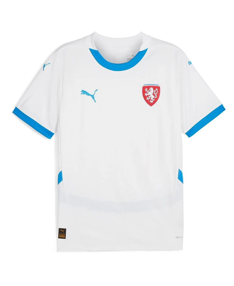 Puma Men's White Czech Republic National Team 2024 Away Replica Jersey