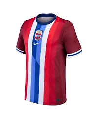 Nike Men's Red Norway National Team 2024 Home Replica Blank Jersey