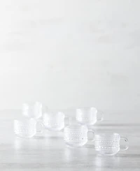 Fortessa Jupiter Clear Espresso Cup 3oz, Set of 6
