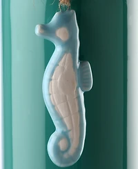 National Tree Company 9 Porcelain Vase with Seahorse