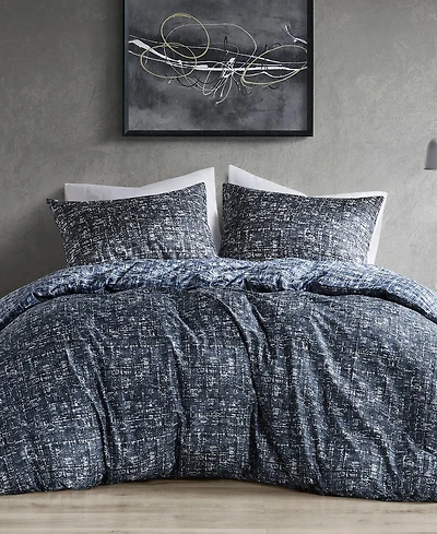 510 Design Maca Reversible 3-Pc. Duvet Cover Set, Full/Queen
