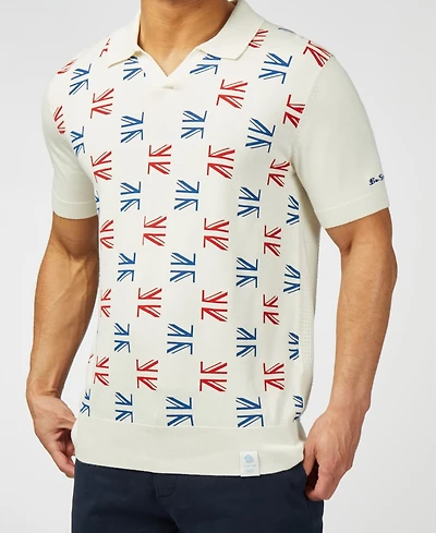 Ben Sherman Men's Team Gb Union Flag Polo Shirt