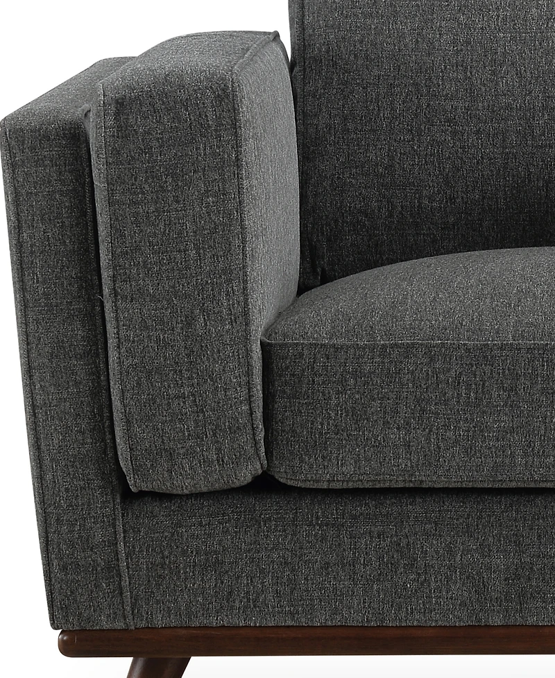 Abbyson Living Venice 91" Modern Fabric Sofa