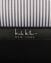 Nicole Miller French Stripes 3 Piece Luggage Set