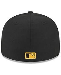 New Era Men's Black Oakland Athletics 2024 Armed Forces Day Low Profile 59FIFTY Fitted Hat