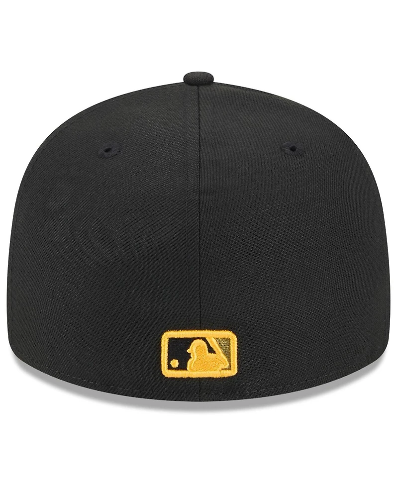 New Era Men's Black Chicago Cubs 2024 Armed Forces Day Low Profile 59FIFTY Fitted Hat