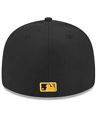 New Era Men's Black Atlanta Braves 2024 Armed Forces Day Low Profile 59FIFTY Fitted Hat