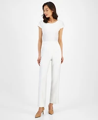 Kasper Women's Stretch Crepe Trouser Pant