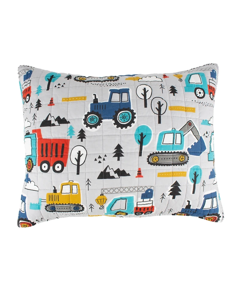 Levtex Kids Mod Trucks Reversible 3-Pc. Quilts Set, Full/Queen