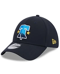 New Era Men's Navy Philadelphia Phillies 2024 City Connect 39thirty Flex Hat