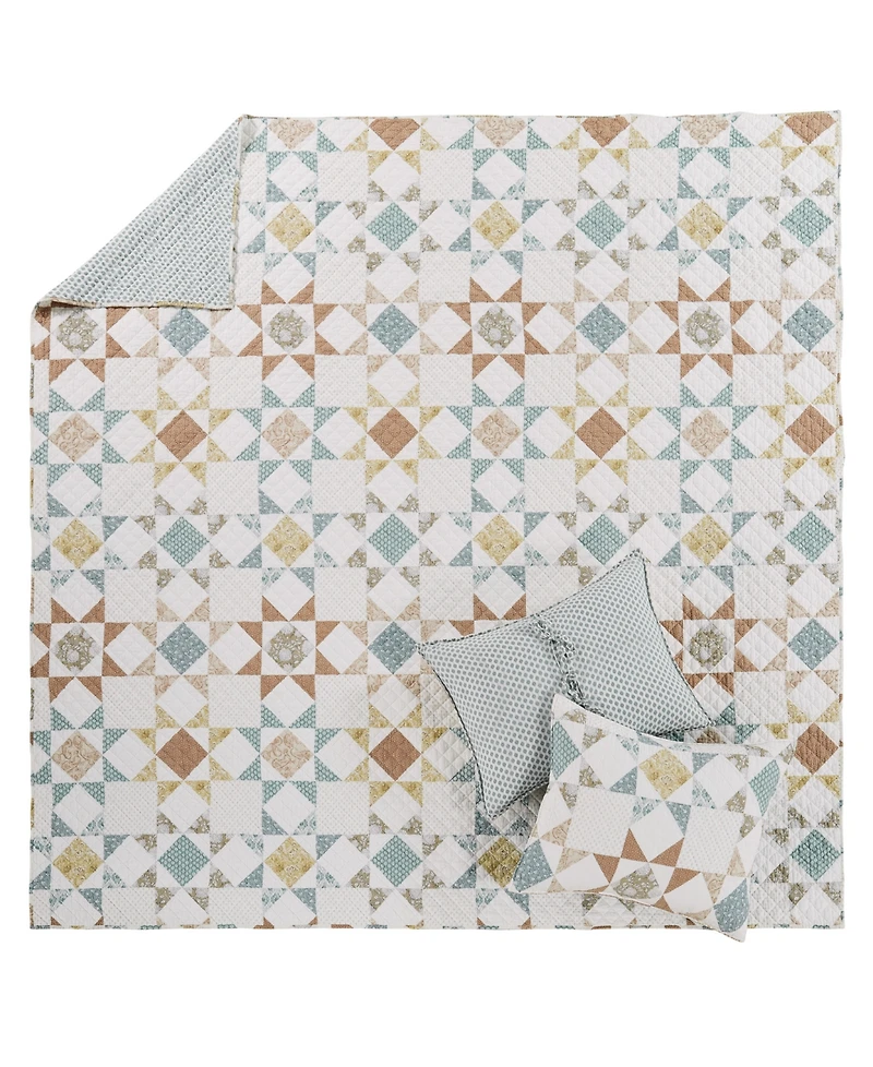 Levtex Lottie Reversible 3-Pc. Quilt Set, Full/Queen