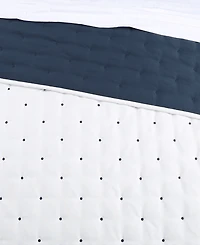 Levtex Embroidered Swiss Dot Stitching 2-Pc. Quilt Set, Twin/Twin Xl