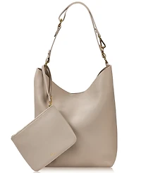 GiGi New York Addison Leather Hobo Bag