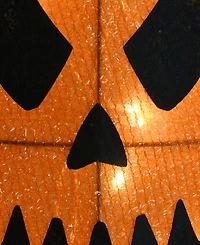 National Tree Company 16" Pre-Lit Scary Jack-o-Lantern