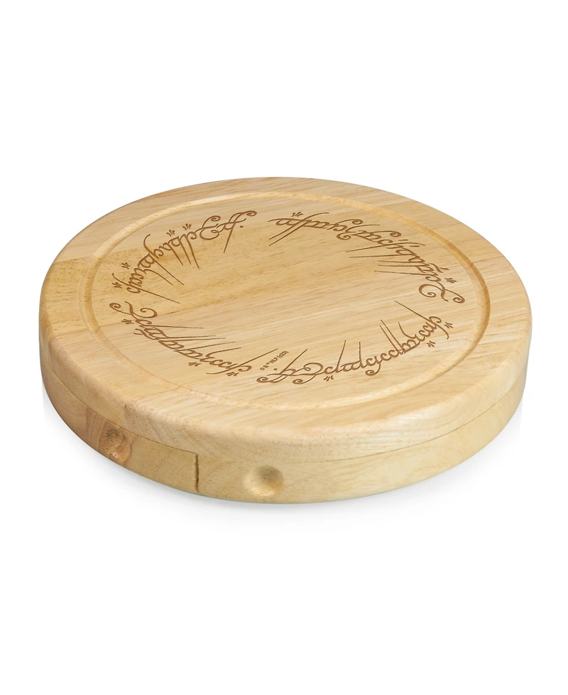 Toscana Lord of the Rings Brie Cheese Cutting Board and Knife Set